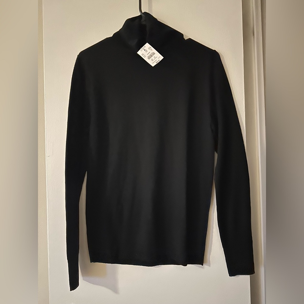 J. Crew Women’s Turtleneck - NWT - Black - Picture 2 of 4